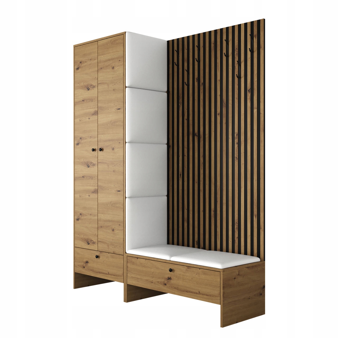 GARDEROBA do przedpokoju BALMA III + 6 paneli