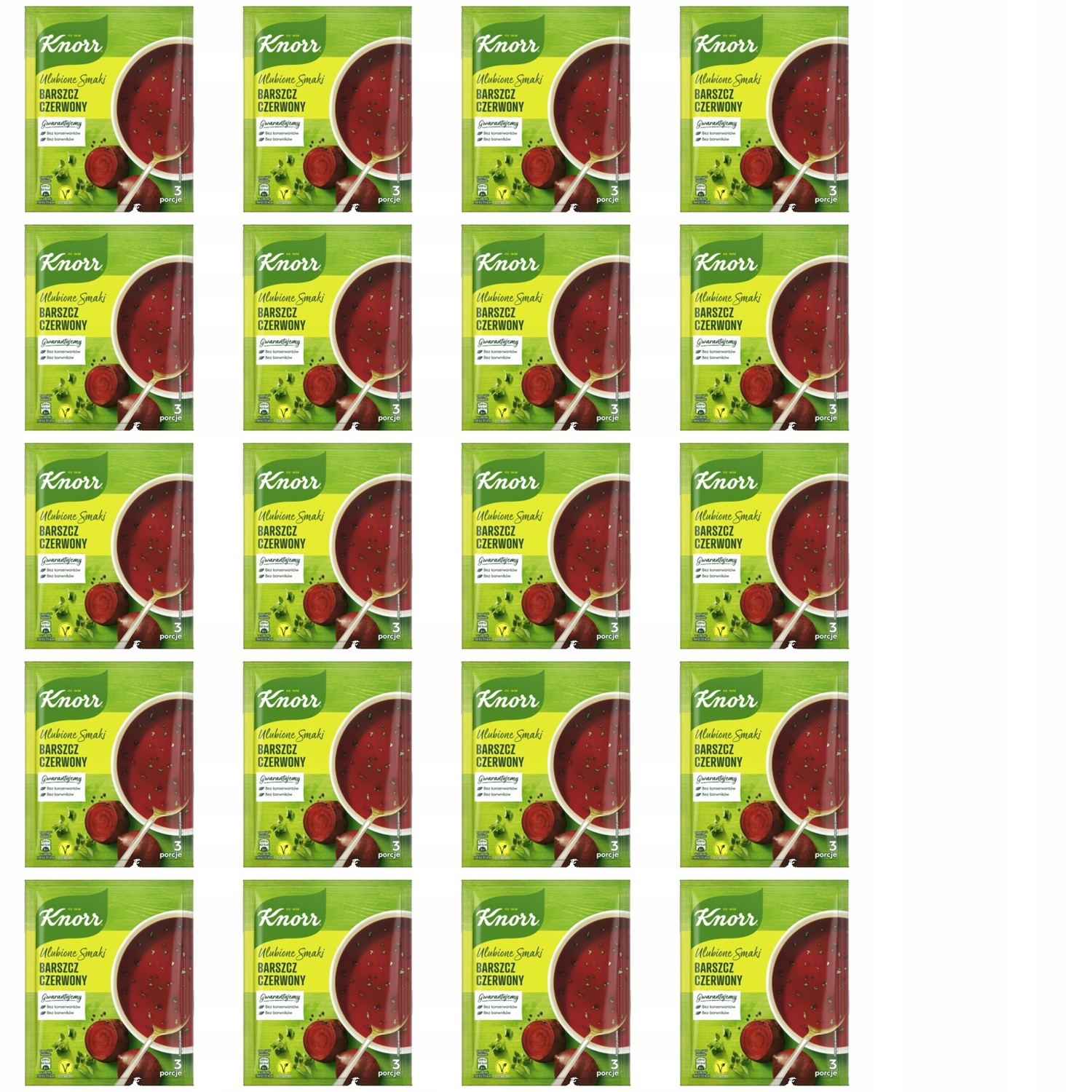 20x 53g Knorr Barszcz czerwony Karton