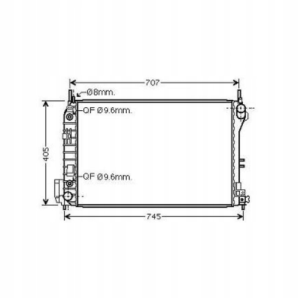 Chłodnica Opel Signum Vectra C