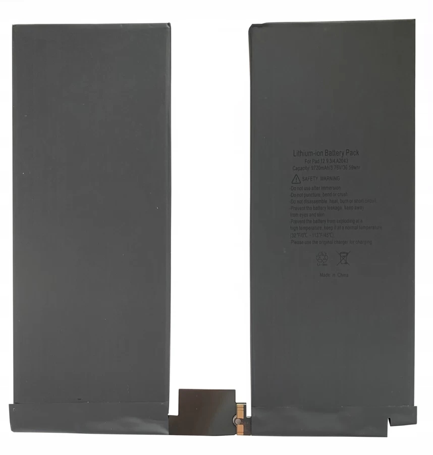 Baterie A2043 pro iPad Pro 12.9 3/4 gen A1895 A1983 A2069 A2232 A2233 A2229