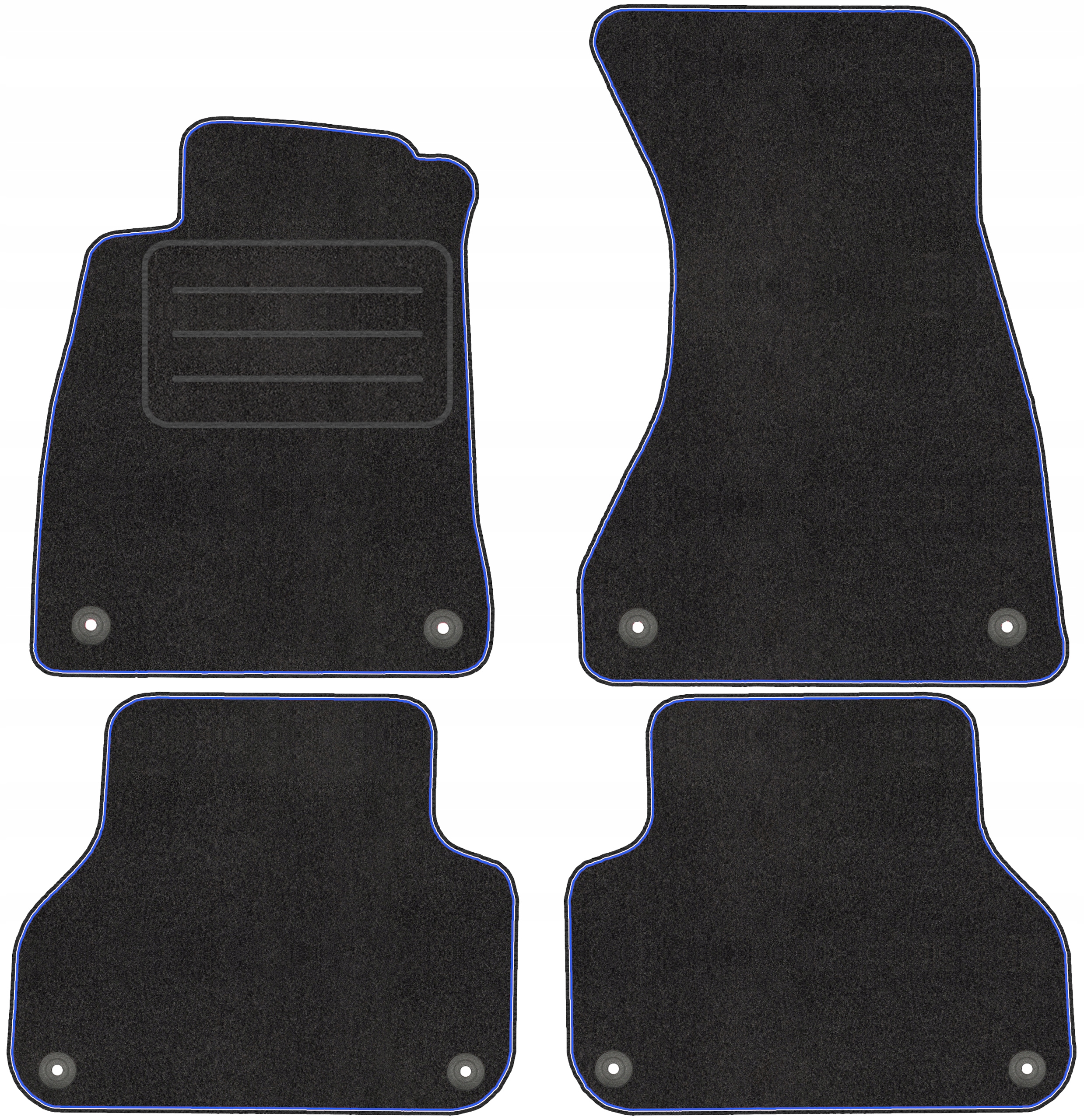 Polyamidové velúrové rohože pre Audi A5 F5 od 15