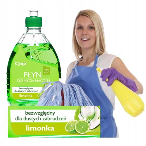 CLINEX FOLYADÉK EDÉNYEKHEZ HAND WASH 500ml KONYHAI HATÉKONY - 4 db Űrtartalom 0.5 l