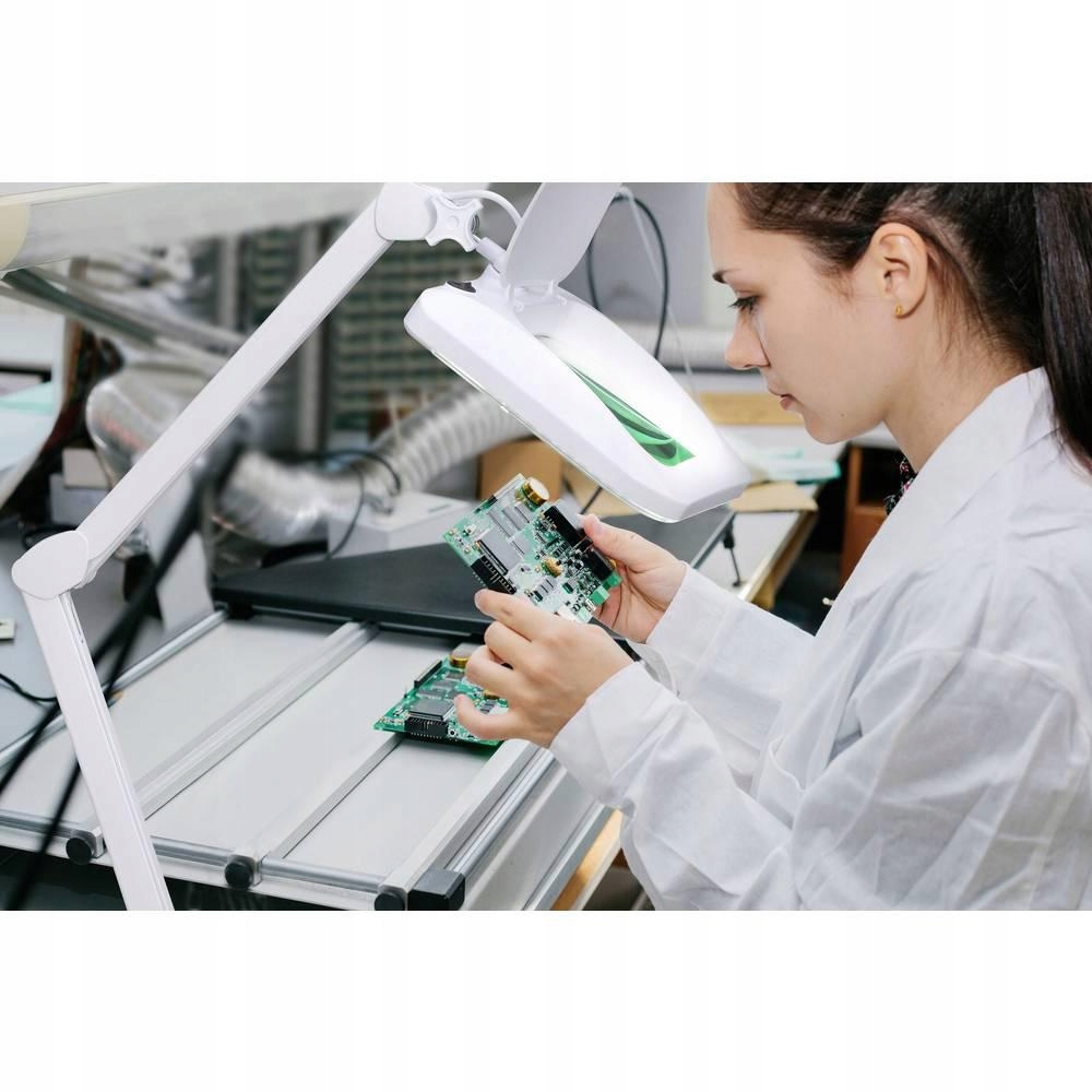 Lupa z oświetleniem LED TOOLCRAFT 1.75 x Marka Toolcraft