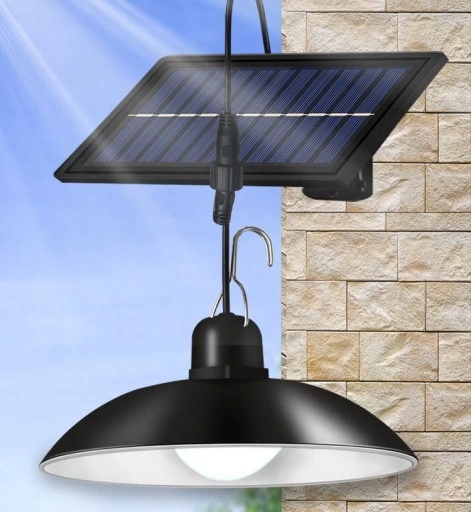 Żyrandol Lampa solarna LED wisząca sufitowa +pilot Marka inna