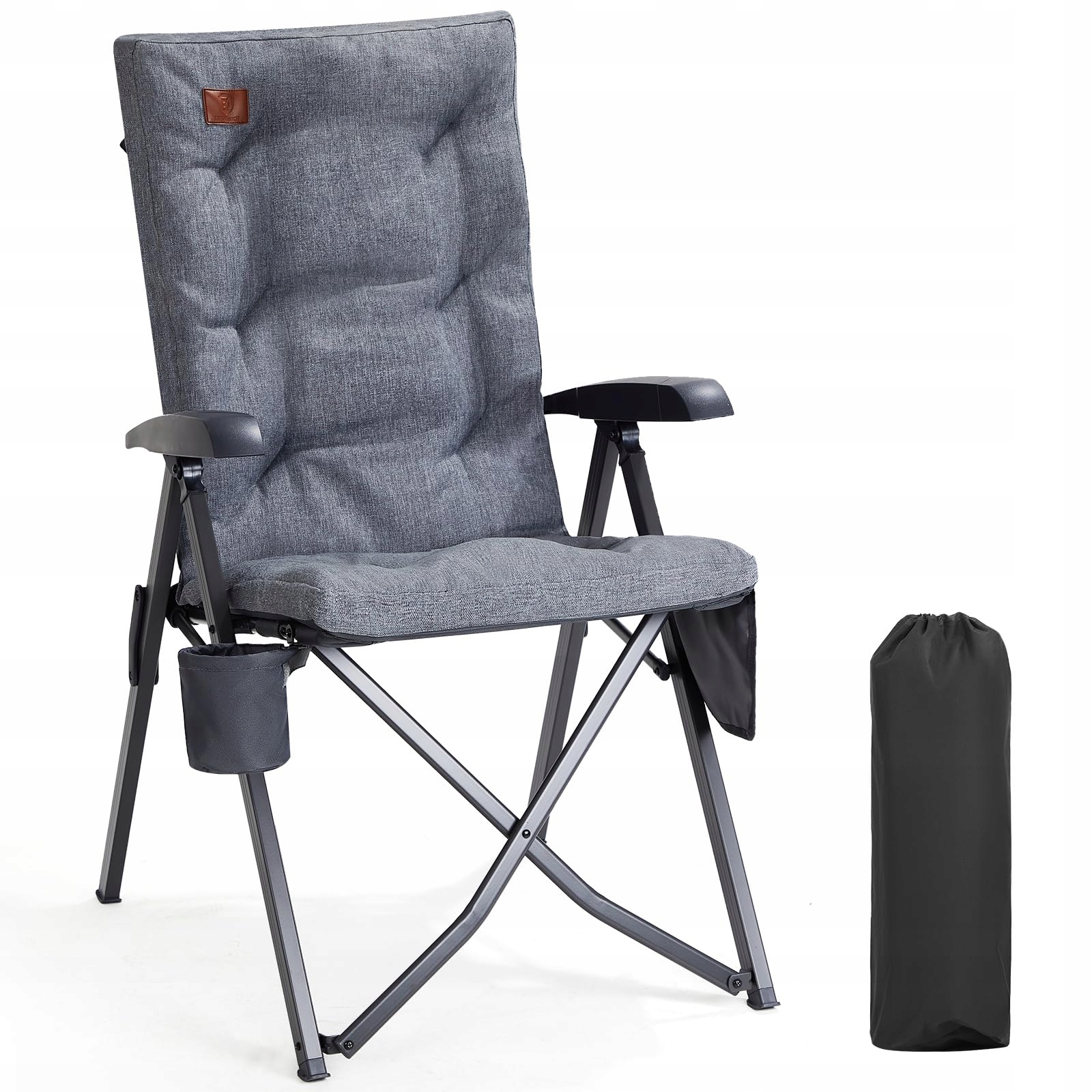 Krzesło turystyczne składane Ever Advanced 150kg Krzesło kempingowe