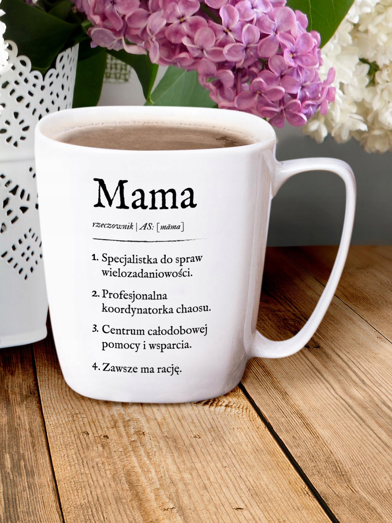 Na Dzień Matki Kubek z Definicją Najlepszej Mamy 380ml