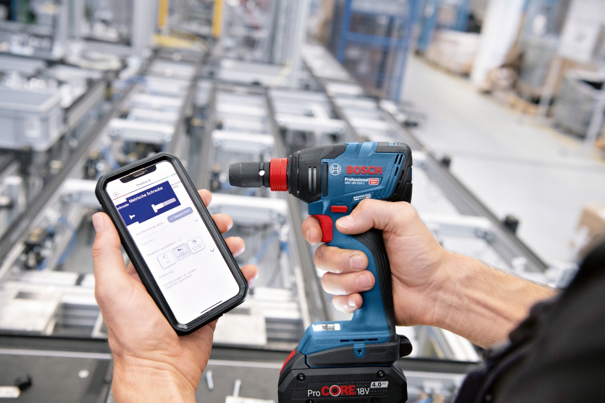 KLUCZ UDAROWY 210 Nm GDX 18V-210 C BOSCH korpus body Waga narzędzia 1.2 kg