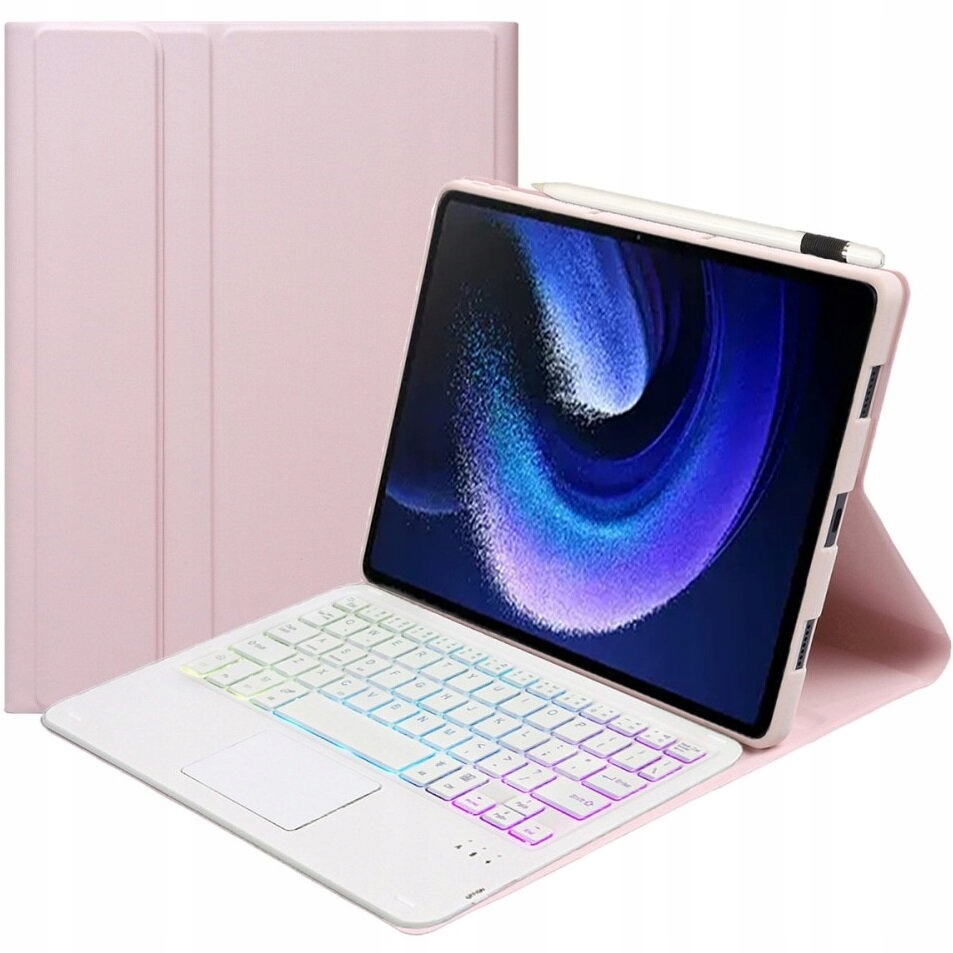 Pouzdro S Podsvícenou Klávesnicí Touchpad Bluetooth Pro Xiaomi Pad 6 6 Pro