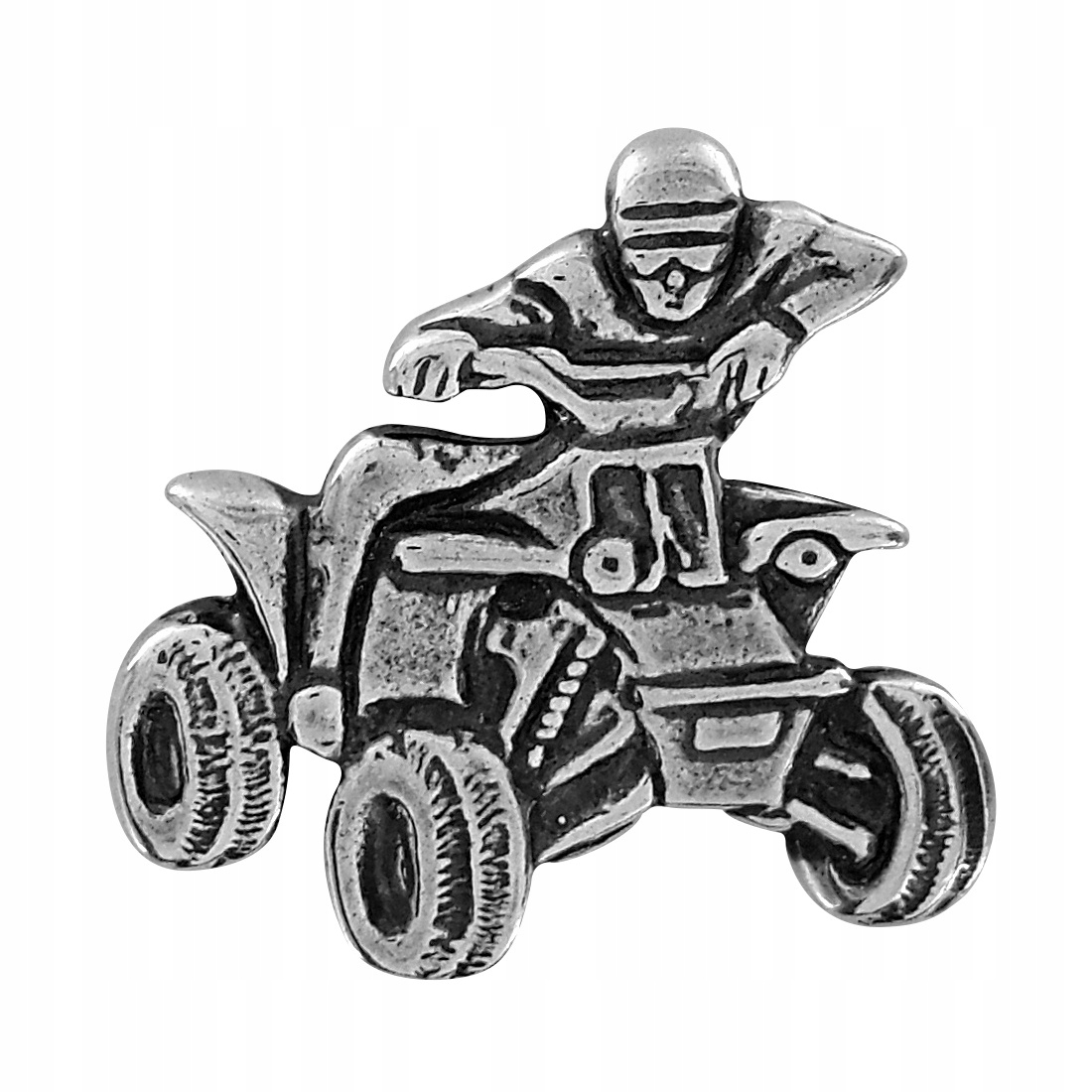Stříbrný Přívěsek Quad Offroad Ryzost 925 Gravírování Bonus!