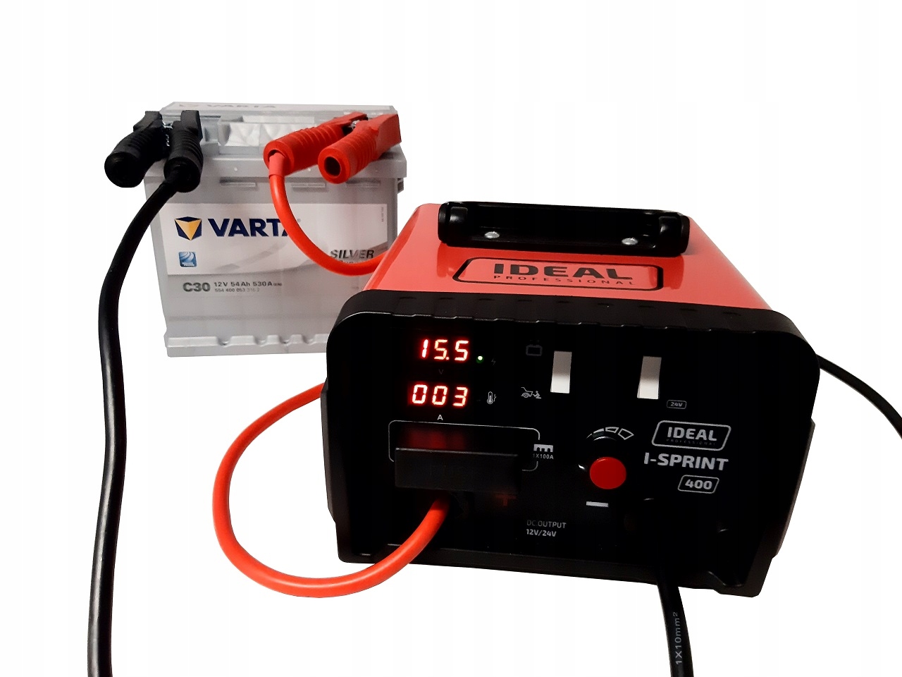 PROSTOWNIK Z ROZRUCHEM IDEAL I-SPRINT 400 12V 24V Kod producenta I-SPRINT 400