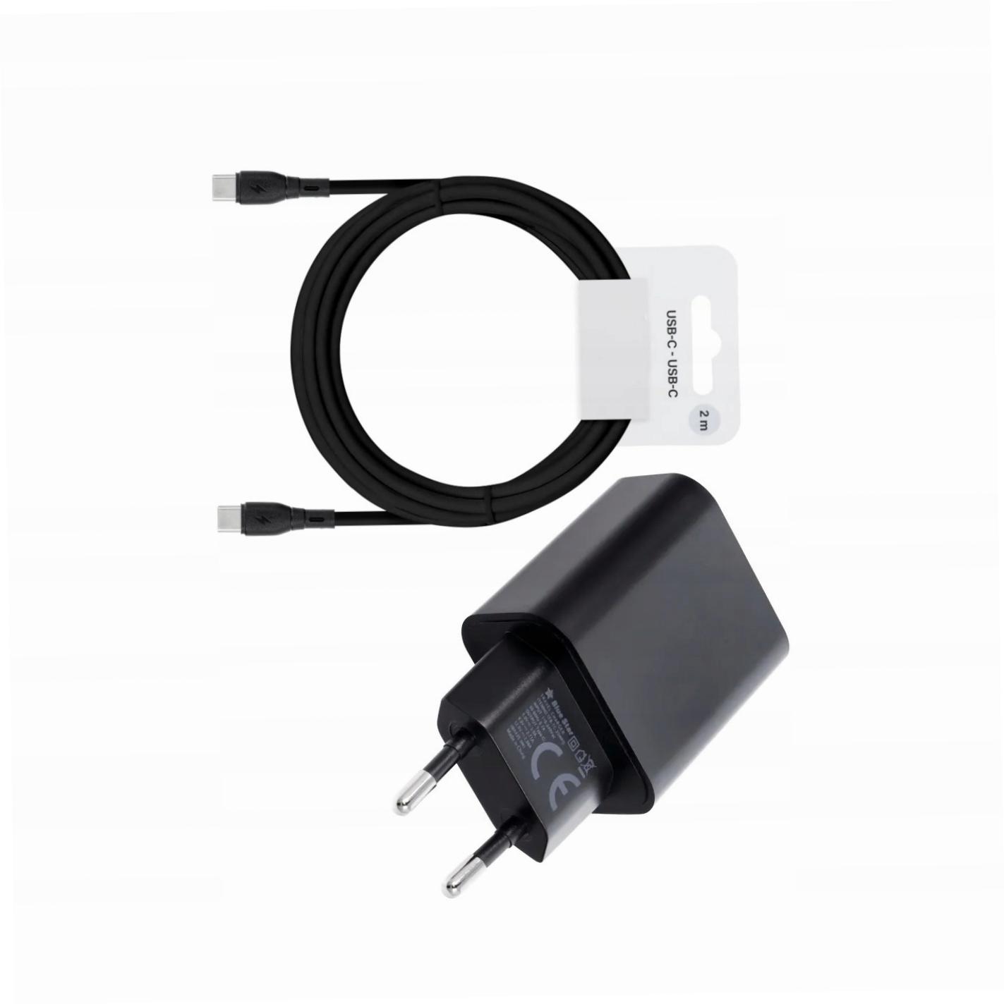 Ładowarka sieciowa 20W QC4.0 z kablem 2m Usb-c do Motorola Moto G84 5G