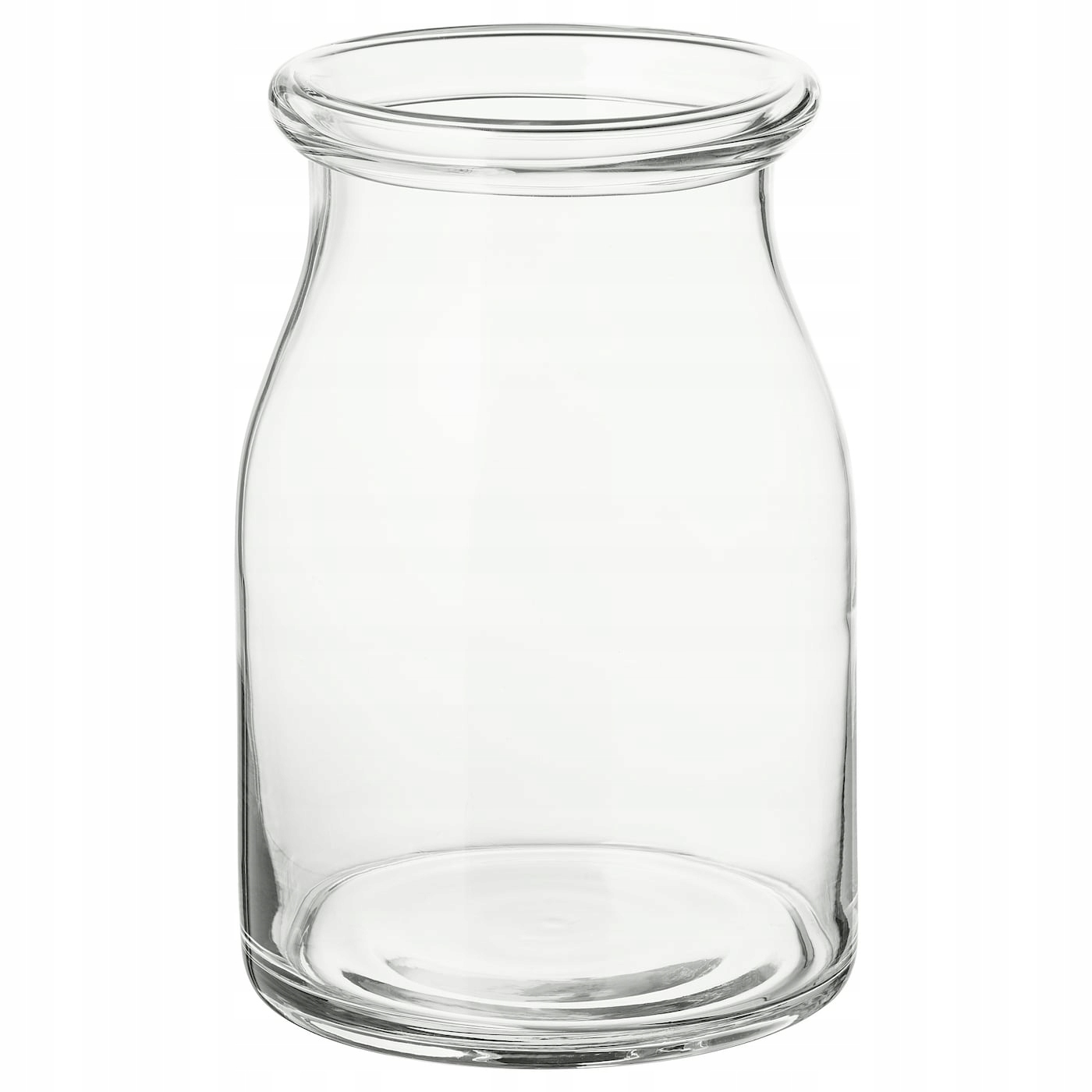 Skleněná váza bezbarvá 29 cm, elegantní design Begärlig