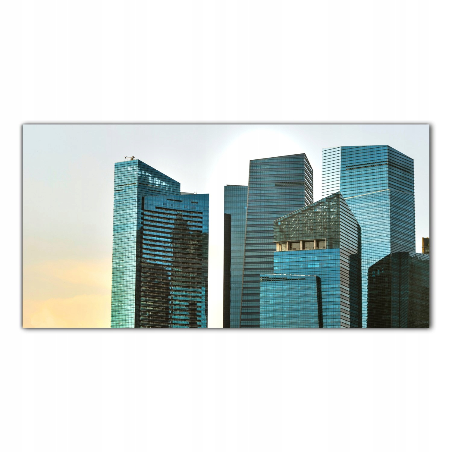 

Obraz Szklany Foto-obraz Budynki Krajobraz 100x50