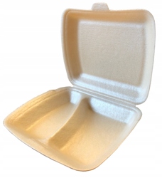 

Menubox 2-dzielny, wytrzymały, styropian,125 sztuk