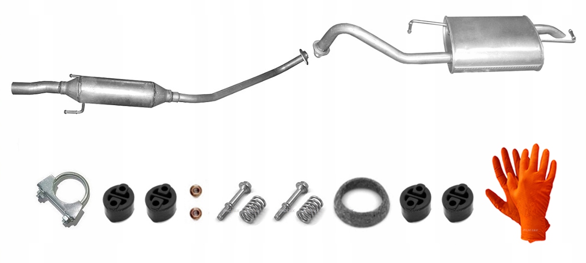 Toyota Corolla 1.4 1.6 (2001-2004) Sedan Kombi Tlumič