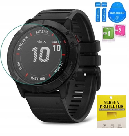 

Szkło Ochronne Hartowane Pro+ Garmin Fenix 6 6 Pro