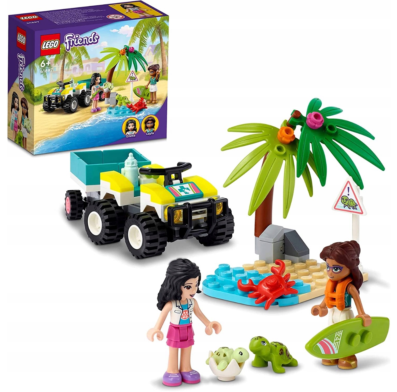 

Lego Friends 41697 Pojazd do ratowania żółwi