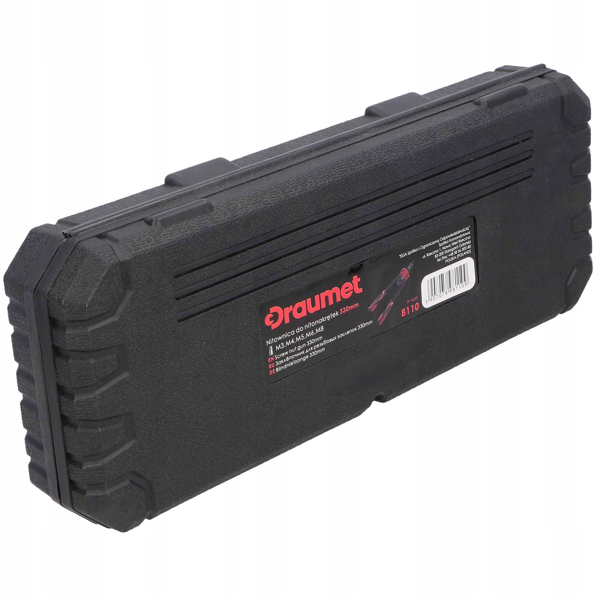 DRAUMET Nitownica do nitonakrętek 13" 8110 Zasilanie ręczne