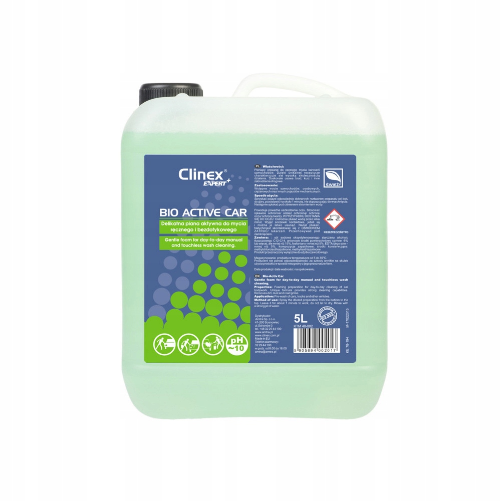 Am 40-002 Opatrenie Clinex Expert+ Bio Activ Car 5L