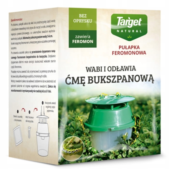

Pułapka feromonowa na ćmę bukszpanową