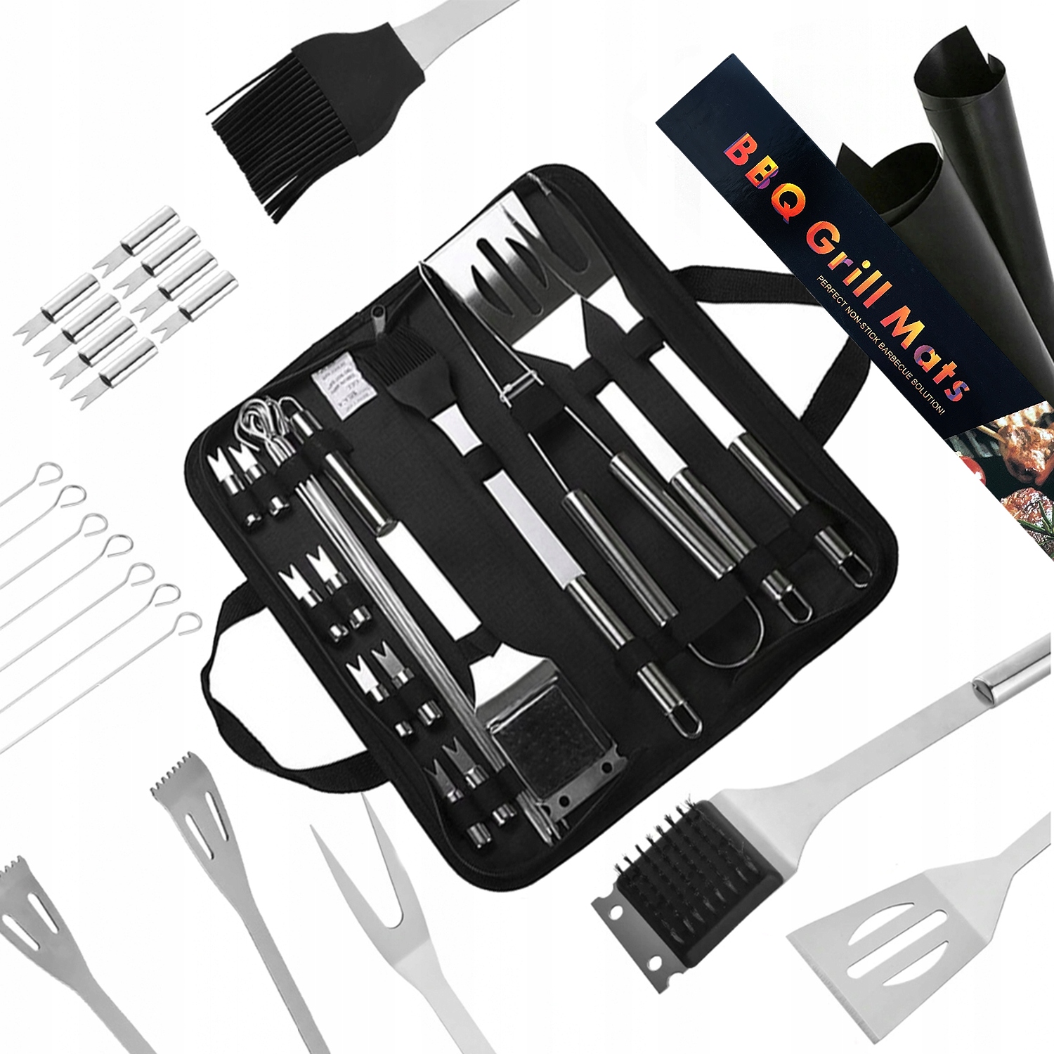 

Akcesoria Przybory Do Grill Kuchnia 20W1 4x Mata