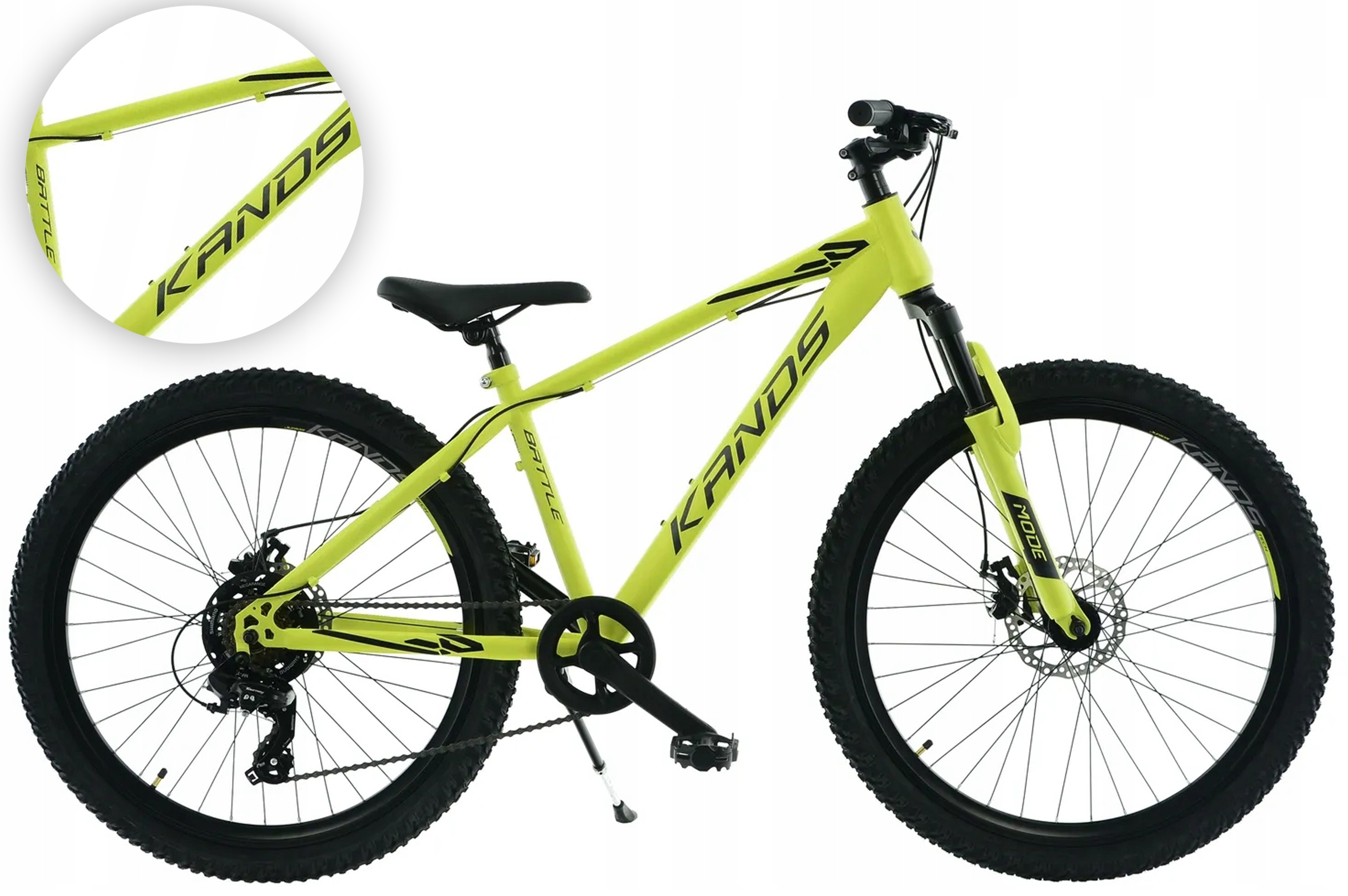 Rower Mtb 26" Kands Battle rama 15" seledynowy R25
