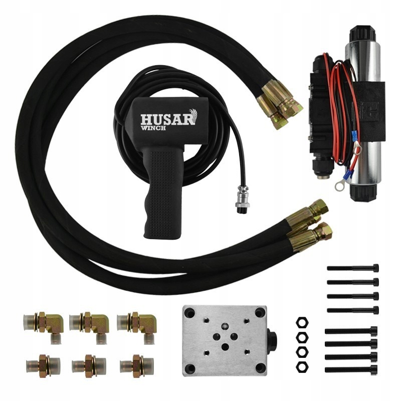 Kompletná Sada Ovládania Pre Hydraulický Navijak 24V