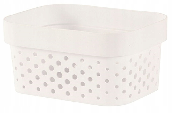 CURVER pojemnik ażurowy Infinity biały 1,4l