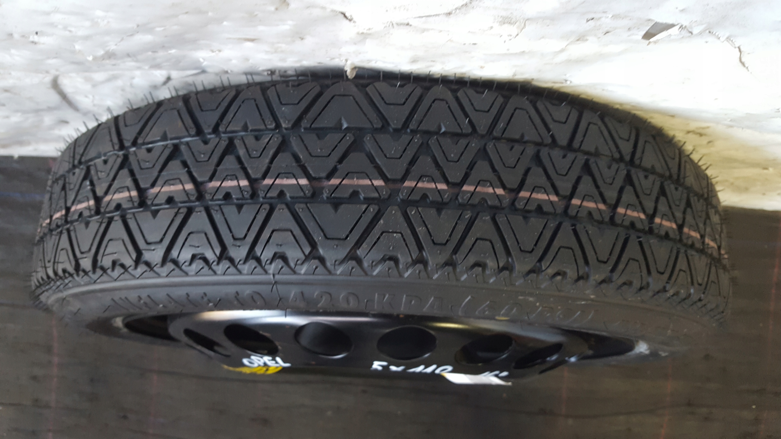 wheel spare 16 5x110 ET41 OPEL SAAB