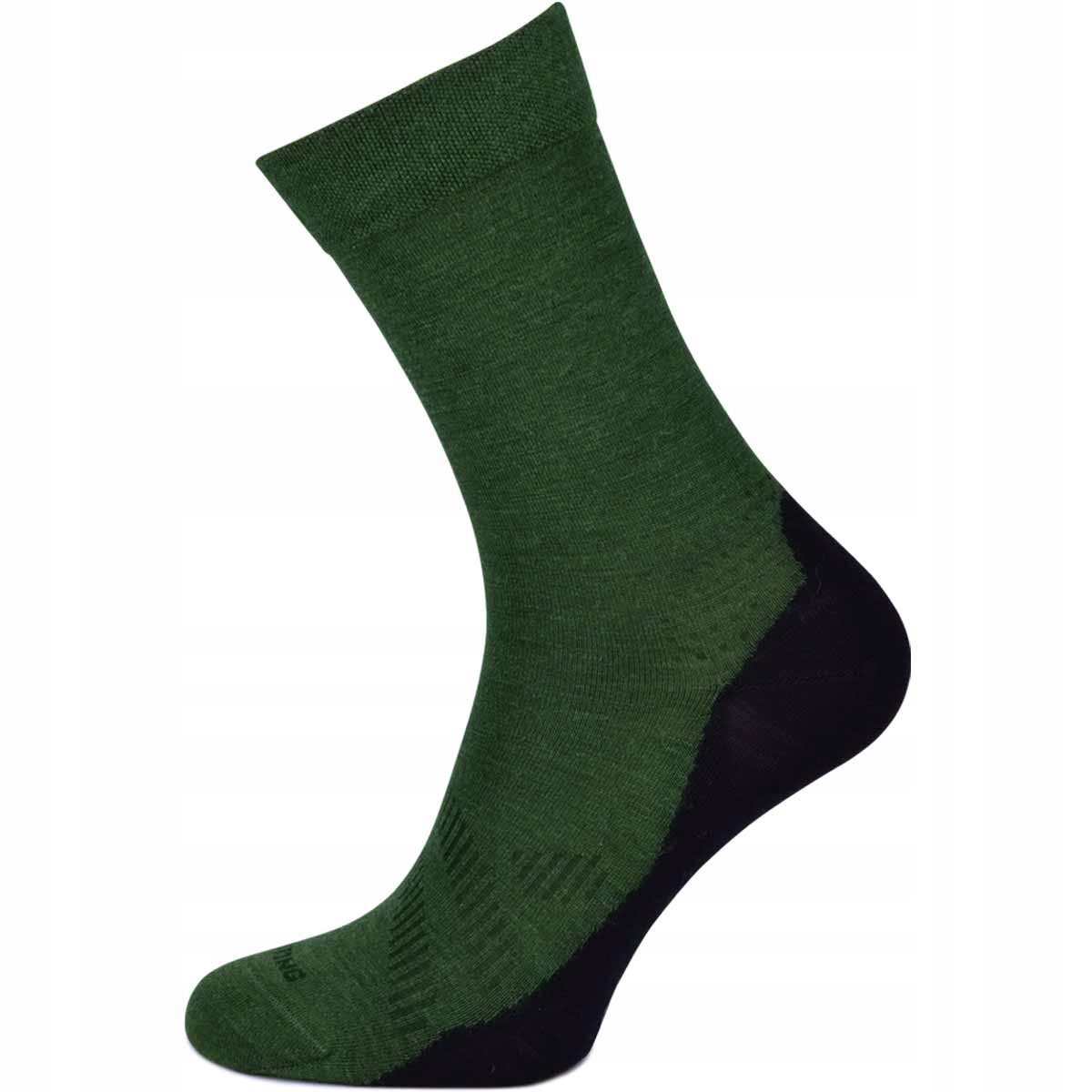 

Wełniane skarpety 85% merino wool zielone 42-45