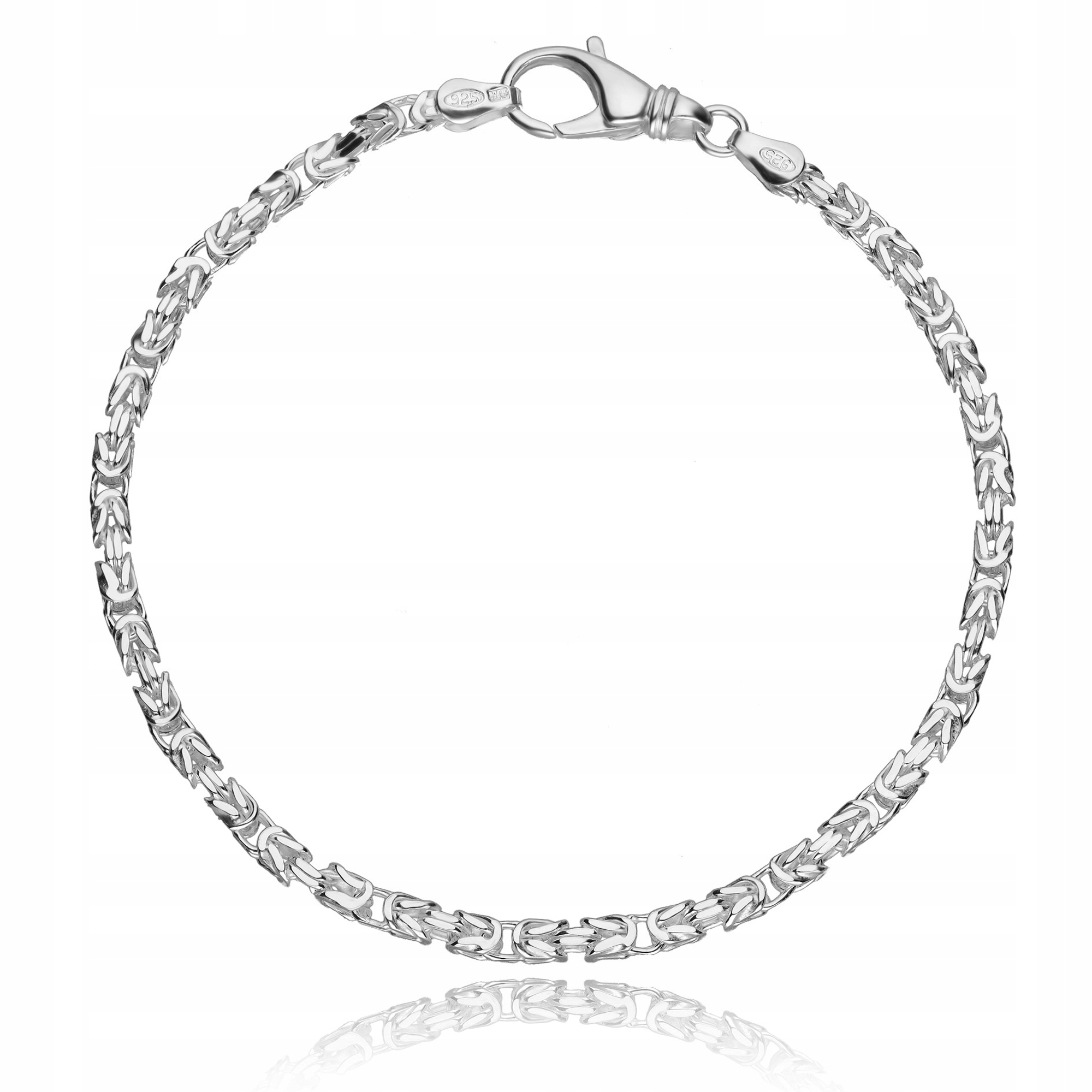 Bransoleta Splot Královský Byzantský Au925