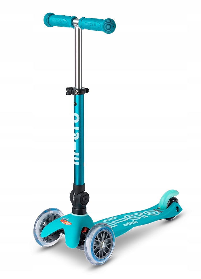 Hulajnoga Micro Mini Deluxe Turkusowa składana MMD155