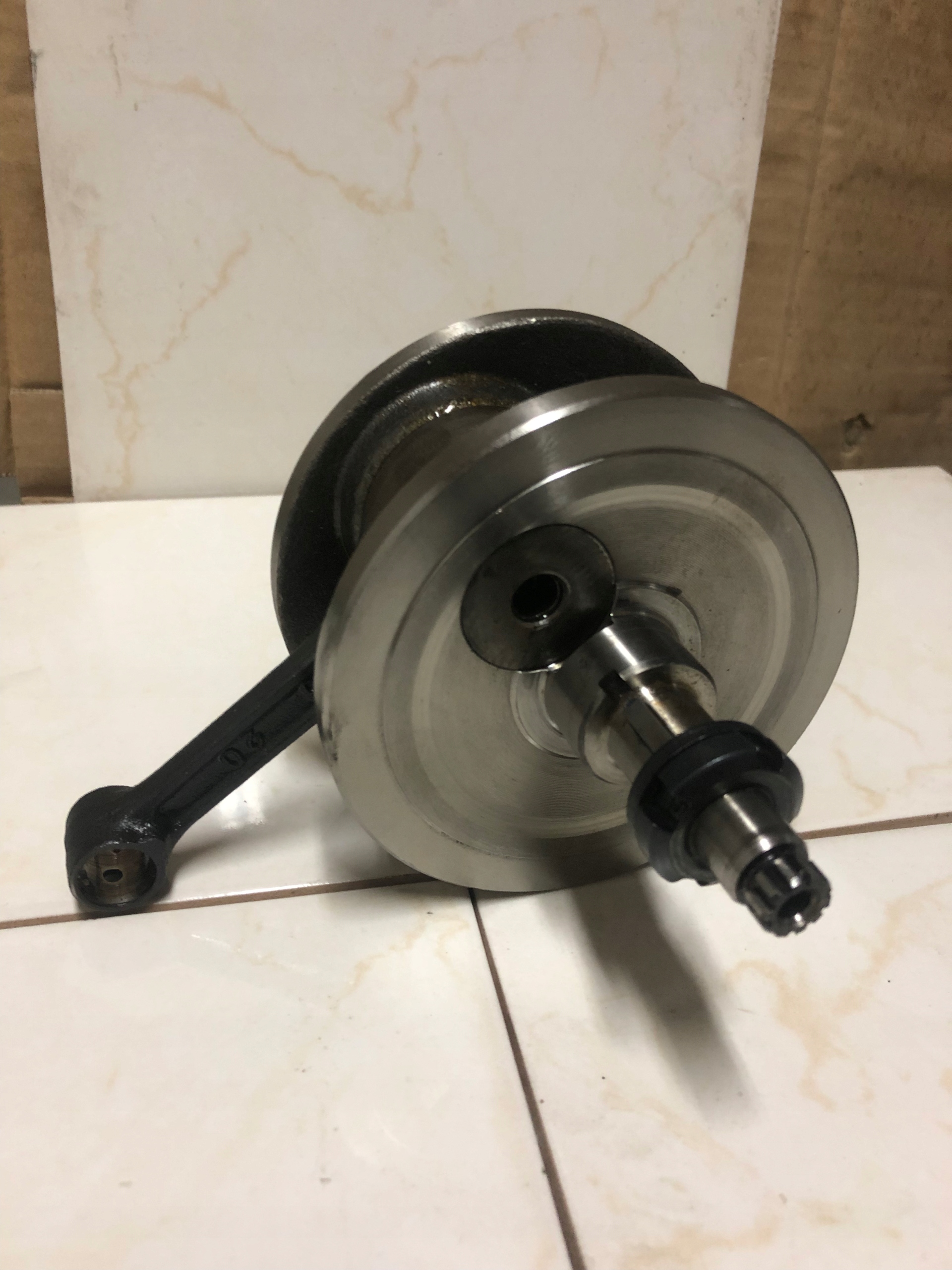 Ksiejrjsj12459928eueejjejlsoeos - DAELIM 125 VC vs VT коленчатый вал шатун