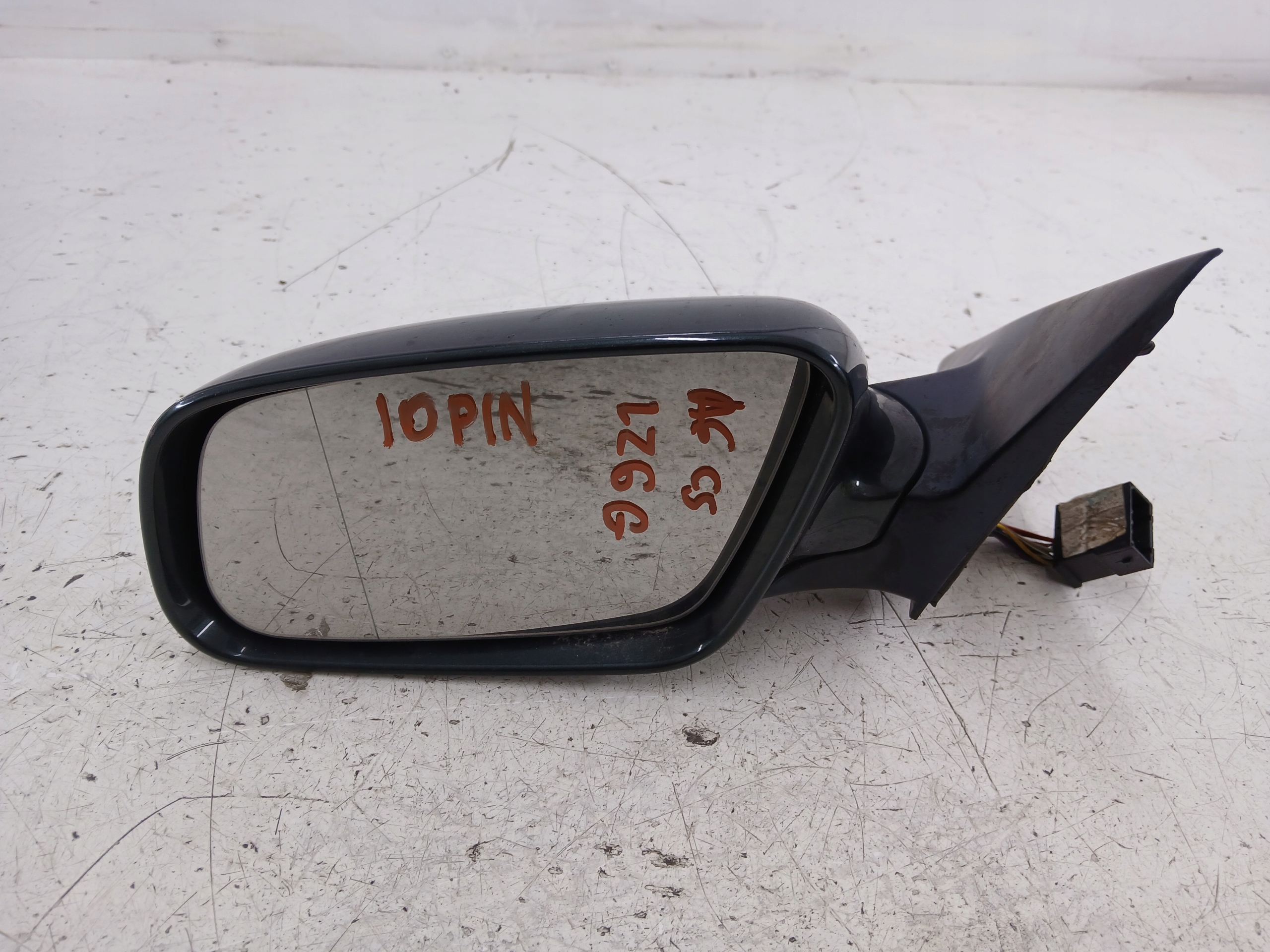 AUDI A6 C5 mirror left LZ6G 10 PIN