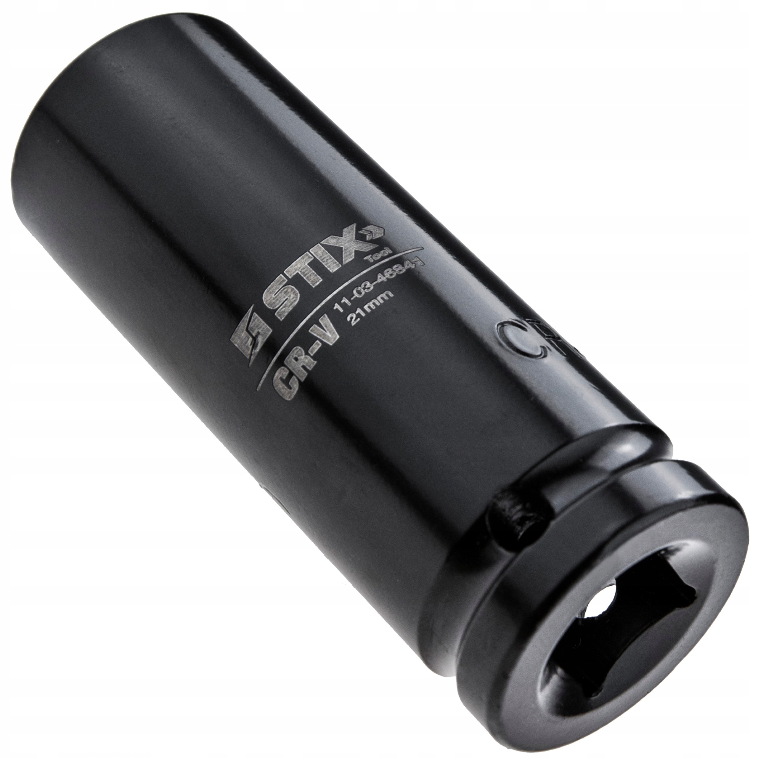Nasadka Udarowa Długa 1/2 Cala 21MM Klucz Nasadowy, Stal Cr-v Stix