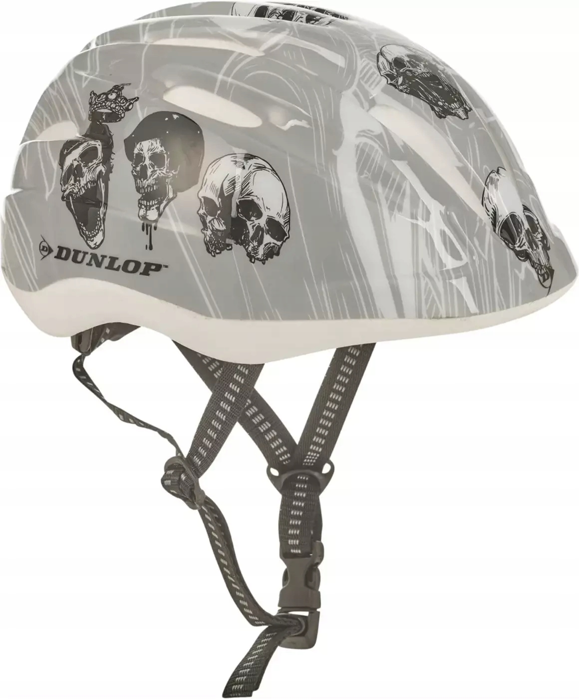 Kask dziecięcy 48-52 Szary