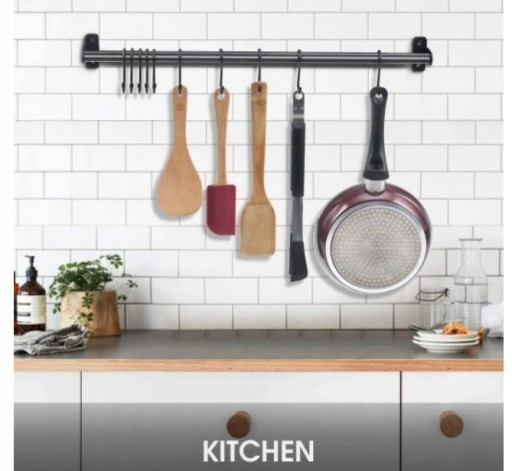 Uchwyt kuchenny, listwa z haczykami,57CM Marka inna