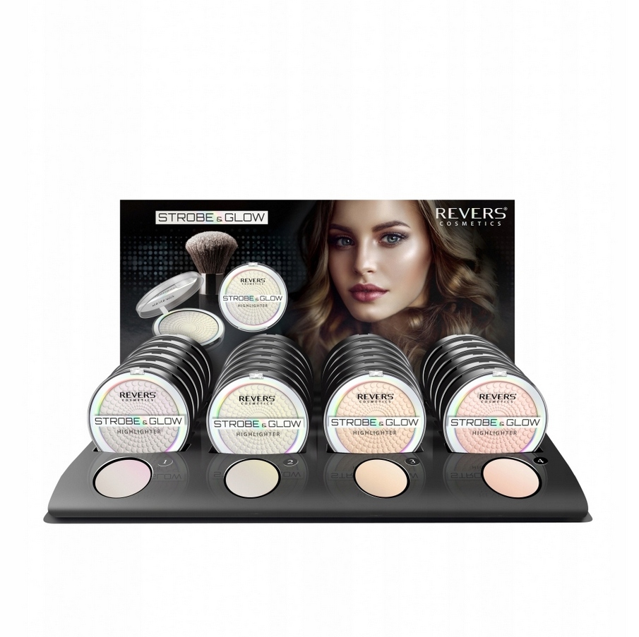 Rozjasňovač Revers Face Strobe & Glow Highlighter Set I (SMĚS*24 ks.) 8g