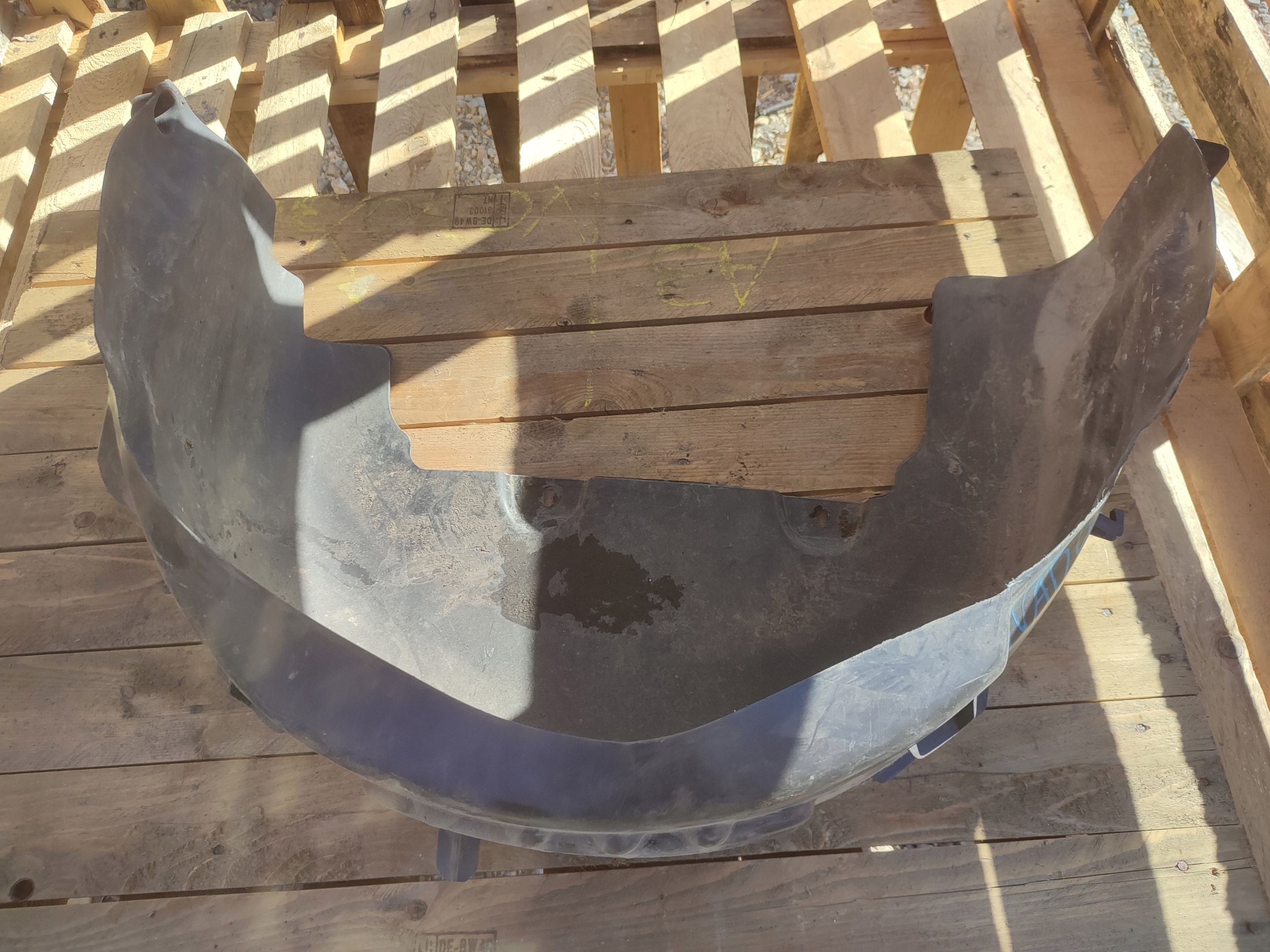 mudguard right rear part OPEL VIVARO C EXPERT III JUMPY III PROACE II 9810967880