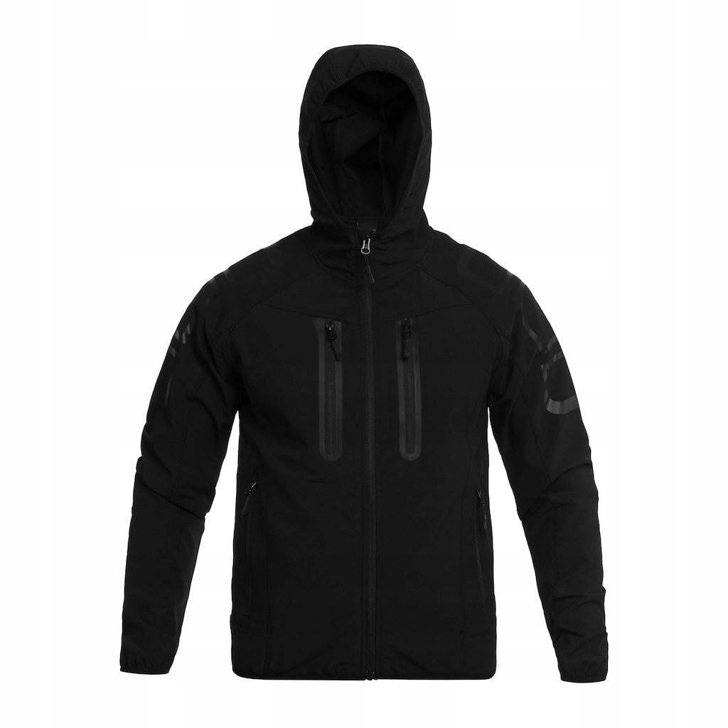 Pánská s kapucí bunda s kapucí Mil-Tec Flex-Tech Dynamic Force Black L