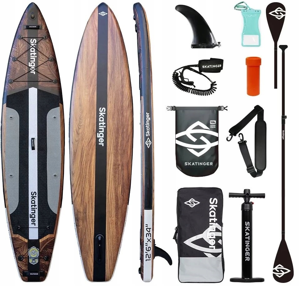Pádlo Sup Skatinger Waverider 380x86x16 Touring