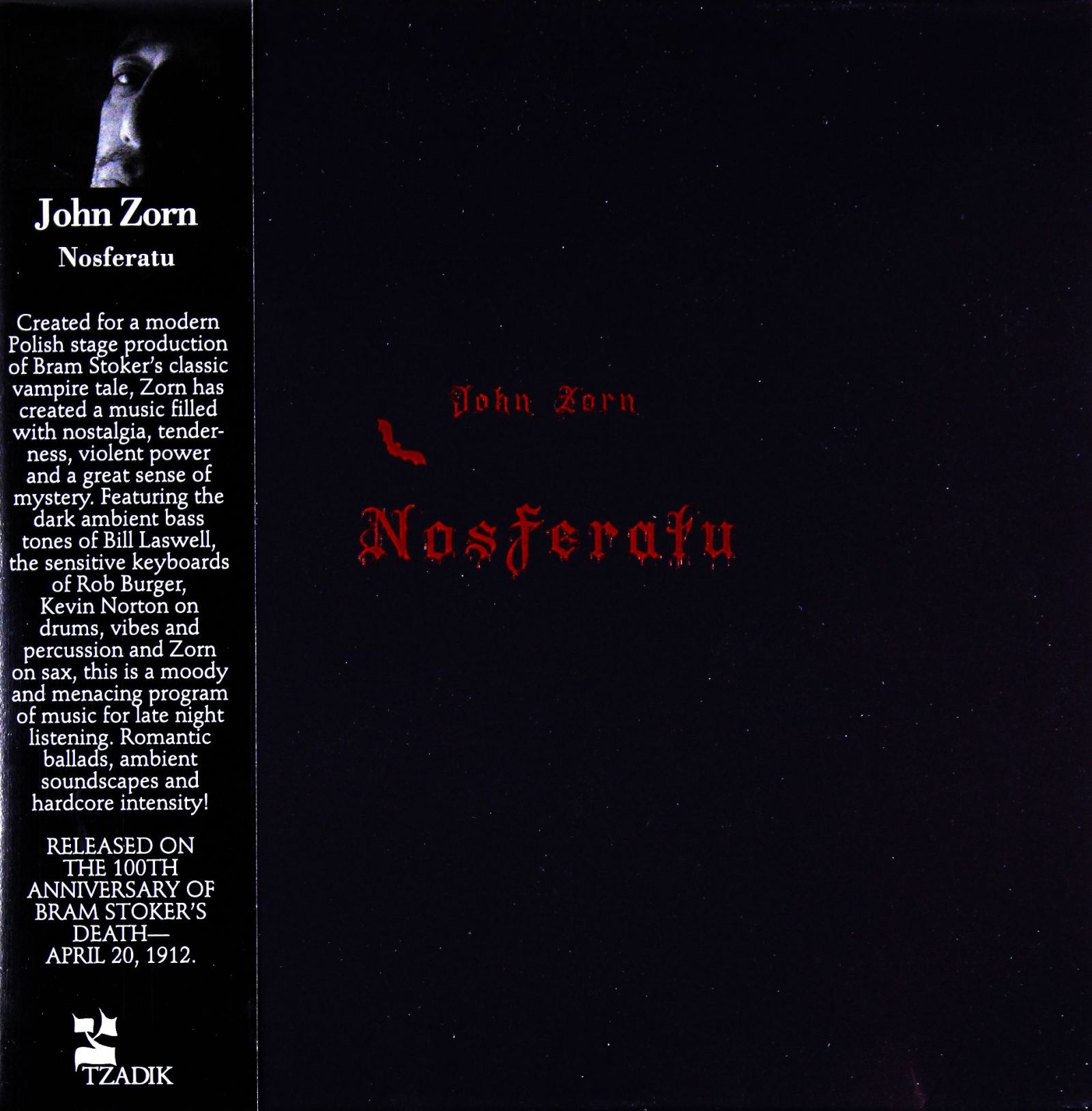 John Zorn, Rob Burger, Kevin Norton, Bill Laswell: John Zorn: Nosferatu (ec
