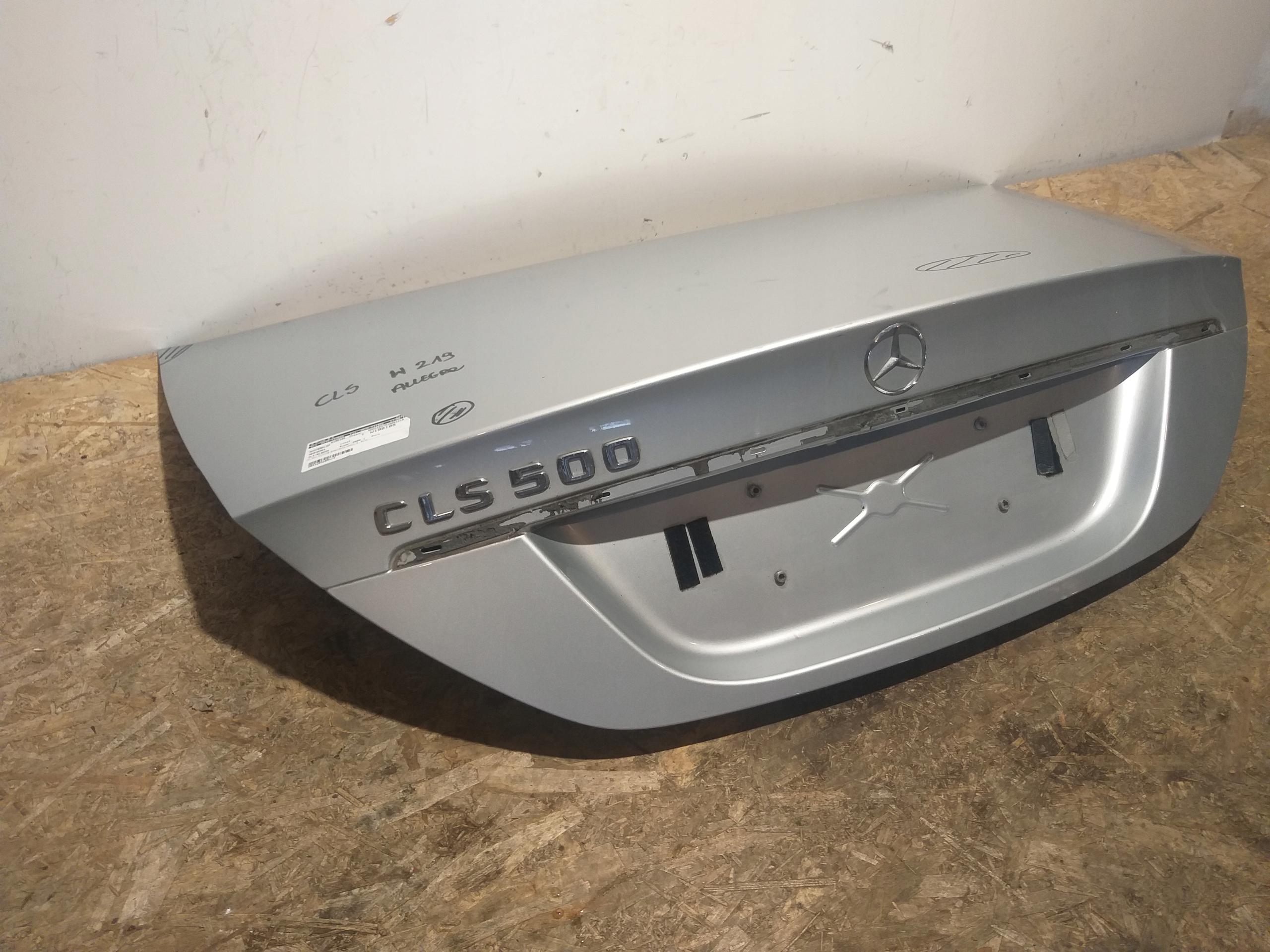HECKKLAPPE KOFFERRAUMDECKEL MERCEDES CLS W219