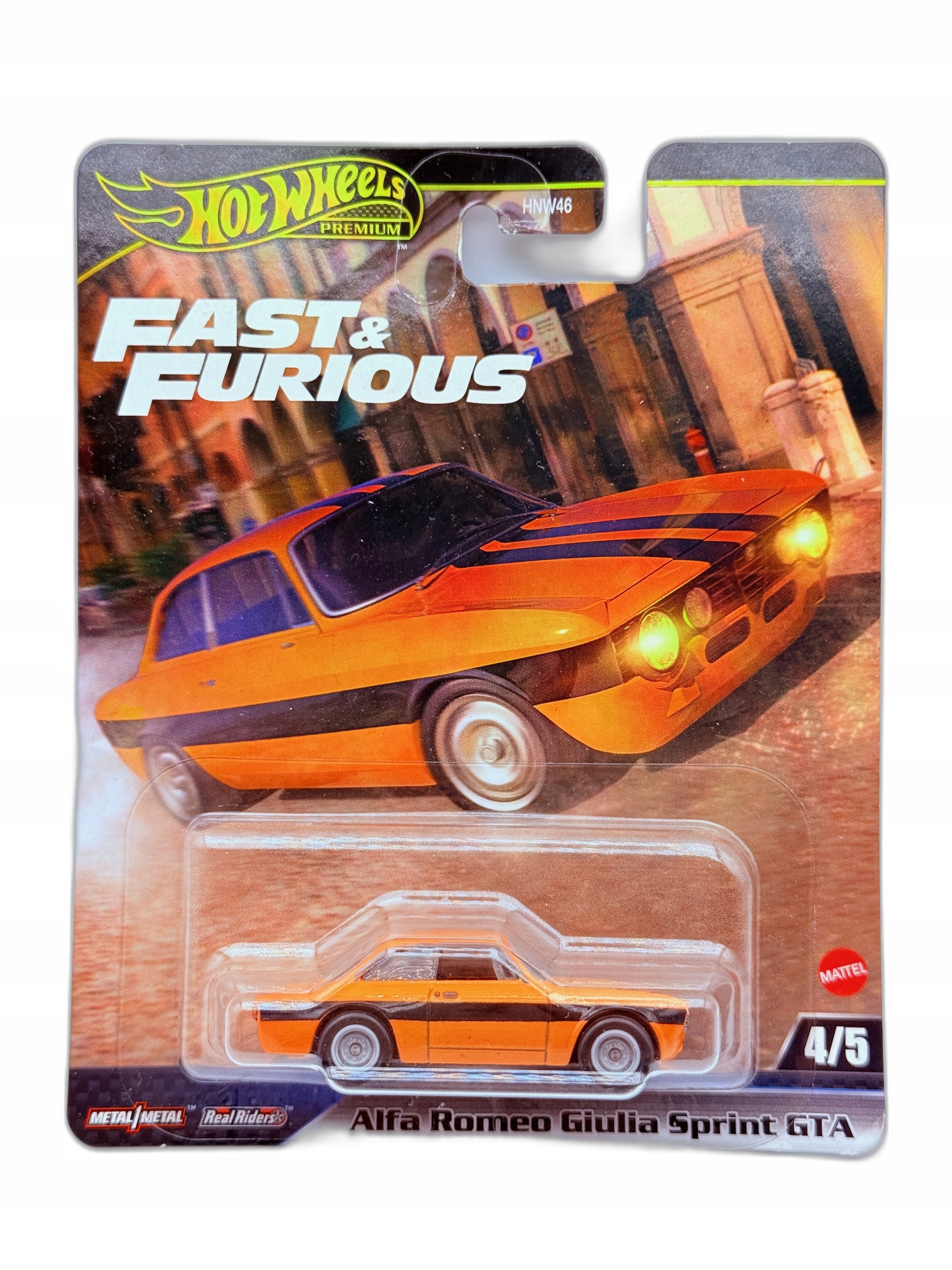 Hot Wheels Alfa Romeo Giulia Sprint Gta - Niska cena na Allegro