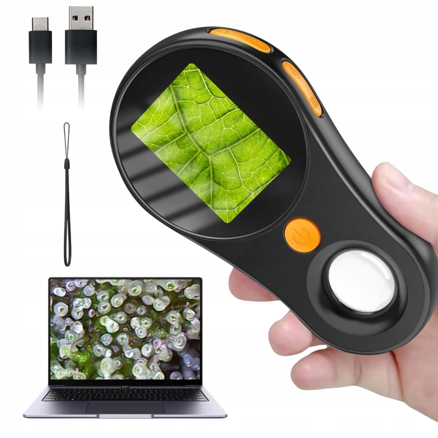 Vzdělávací Vědecký Digitální Mikroskop Pro Děti S Led Přiblížením Dárek