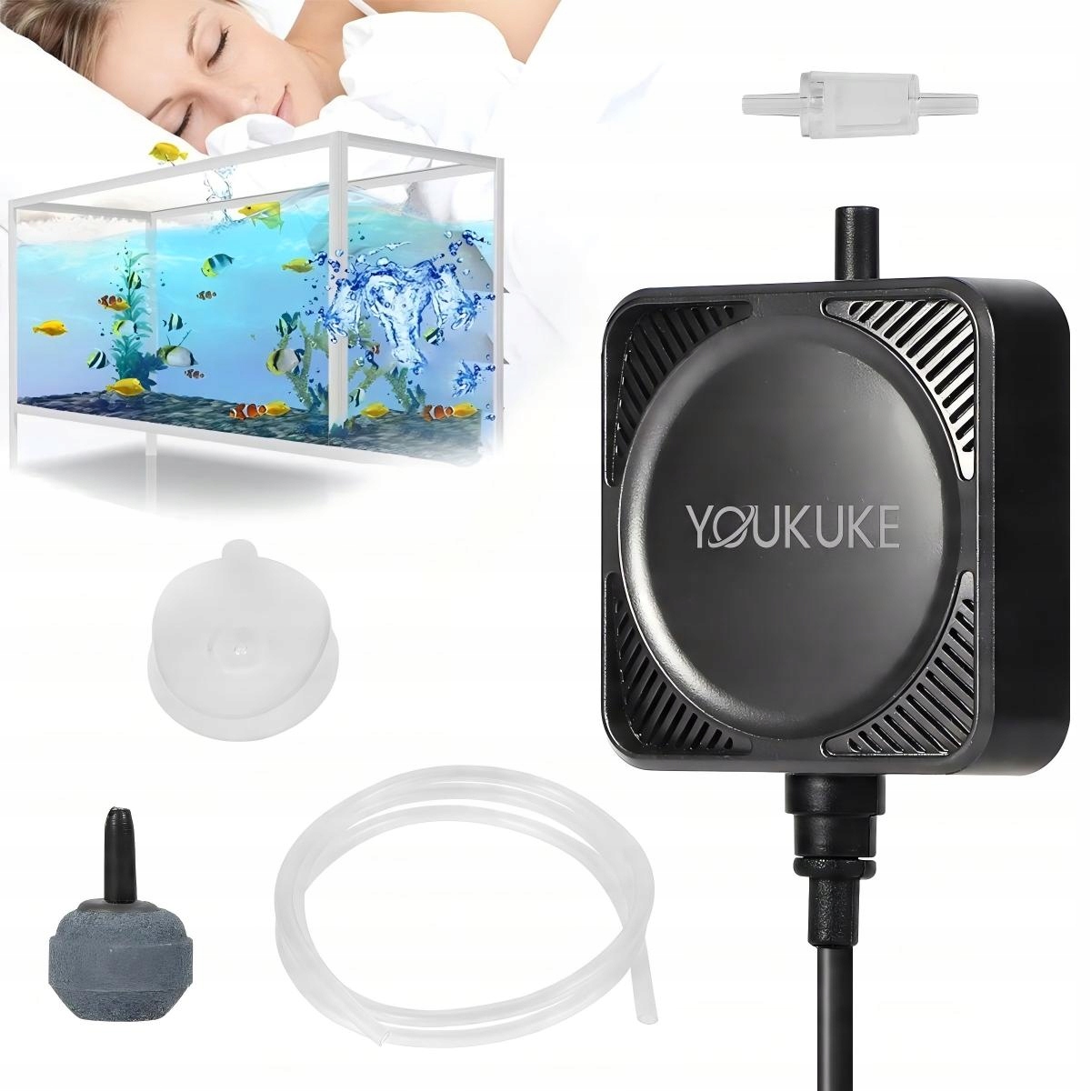 Provzdušňovač Do Akvária, Tichá A Výkonná Pumpa 1 W