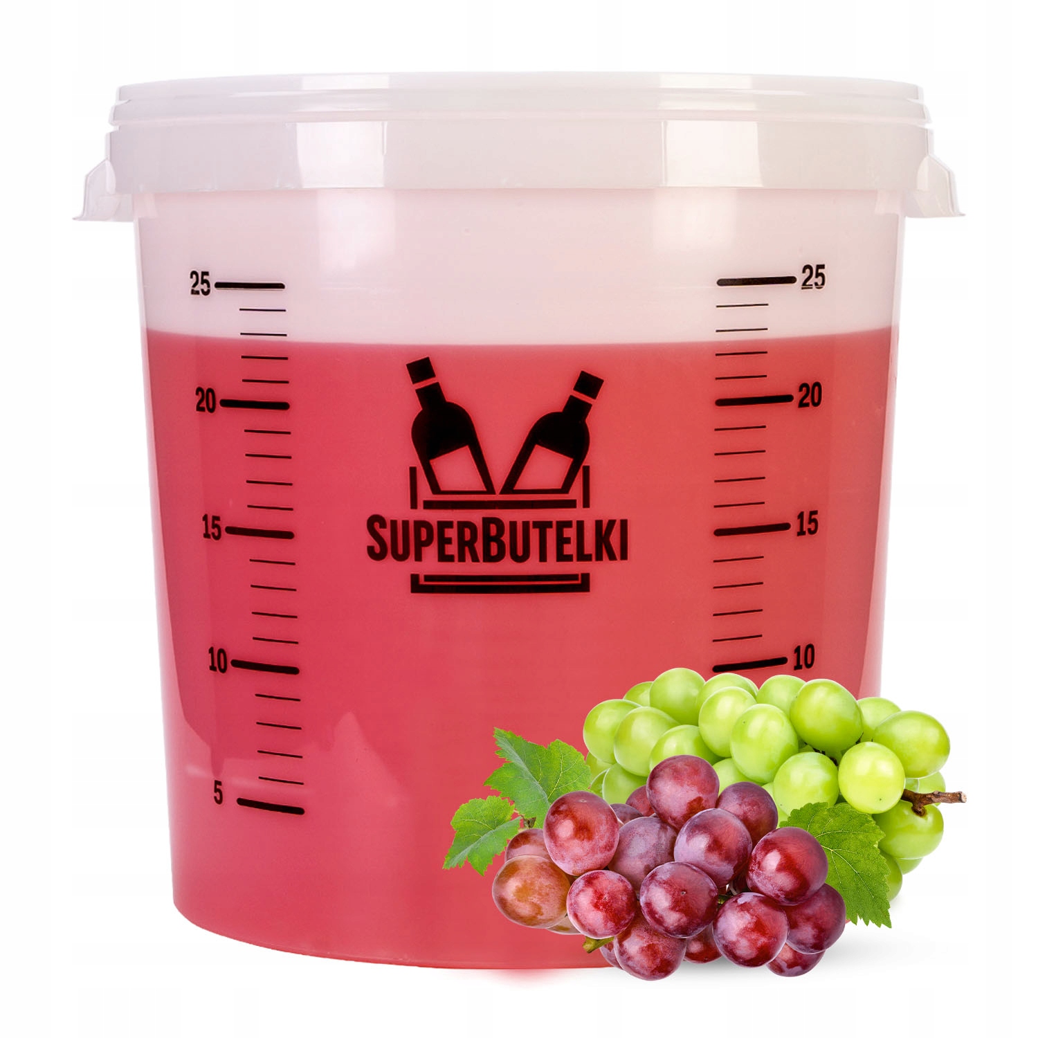 

Wiadro fermentacyjne plastkowe z Pokrywką 30L