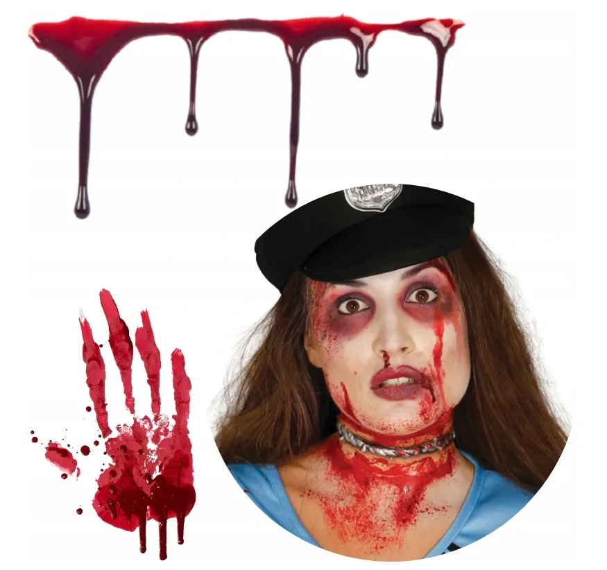 

Sztuczna Krew Halloween Realistyczna Gęsta Krwista