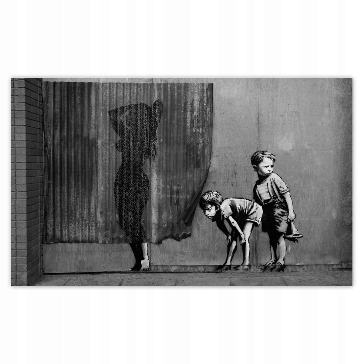 Fototapety 416x254 Banksy Laska Prysznic