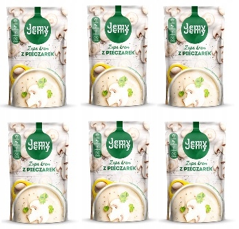 6x 375g Profi JemyJemy Zupa krem z pieczarek Karton